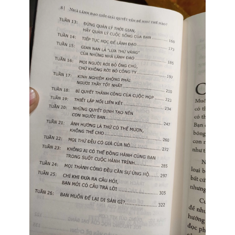 Nhà lãnh đạo giỏi giải quyết vấn đề như thế nàoHCM01/03 910389