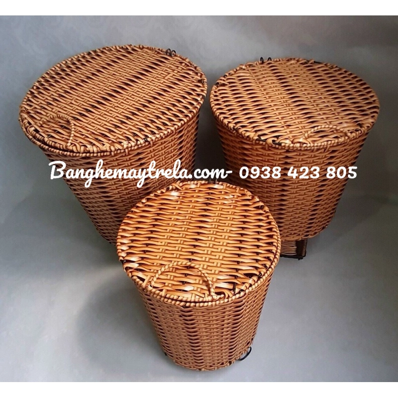 Giỏ đựng đồ mây nhựa giá rẻ 461368
