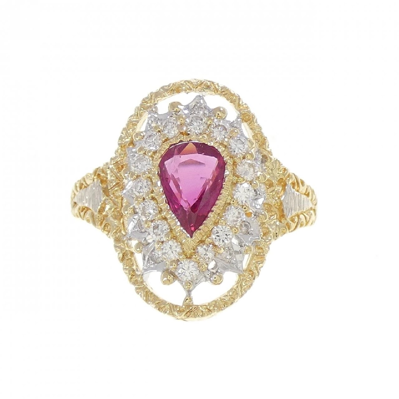 Nhẫn Ruby 750YG/750WG 0.59CT - Hàng hiệu Chính hãng 847615