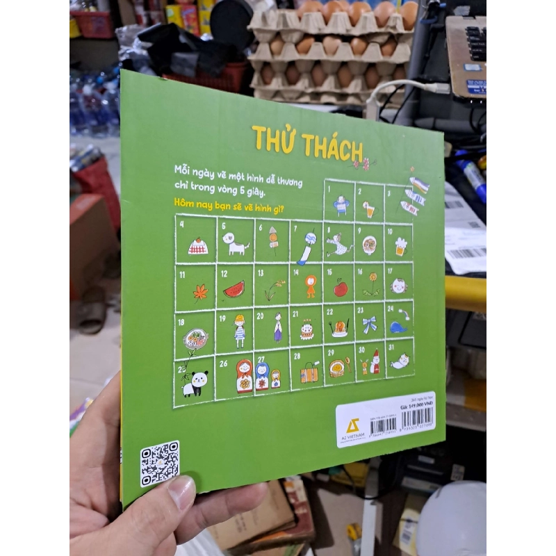 365 Ngày Ký Họa - 5 Giây Vẽ Tất Tần Tật Mọi Thứ Trên Đời - Kamo - 2025 mới 90% - MẸ VÀ BÉ - HCM3012 924672