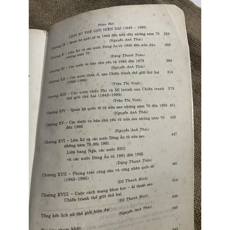 LỊCH SỬ THẾ GIỚI HIỆN ĐẠI 1917 - 1995 (Tái bản lần thứ tư)- 540 trang khổ lớn  714640