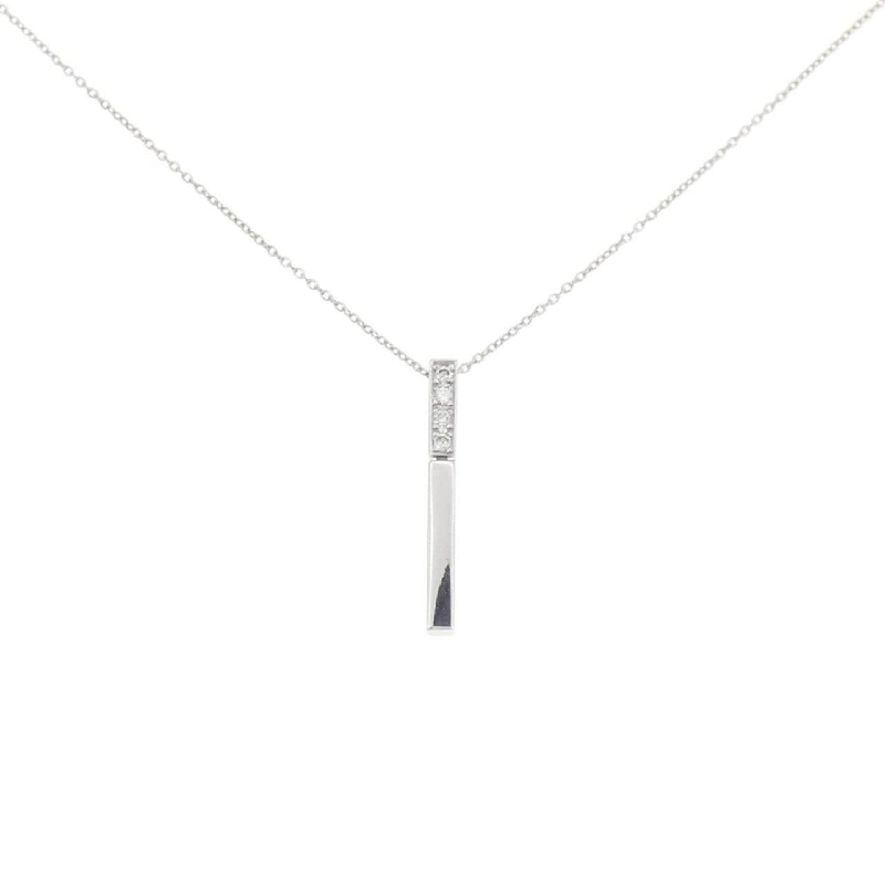 K18WG Dây chuyền kim cương 0.06CT - Hàng hiệu Authentic 860463