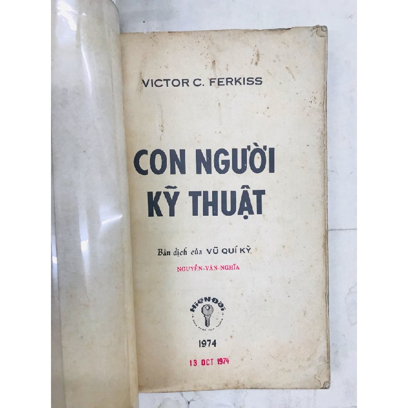 Con người kỹ thuật - Victor C. Ferkiss 127700