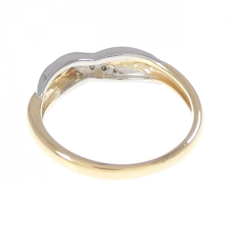 Nhẫn kim cương K18YG/PT900 669219