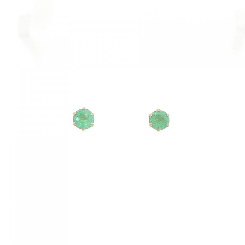 K18YG Emerald Earrings - Hàng hiệu Authentic 868584