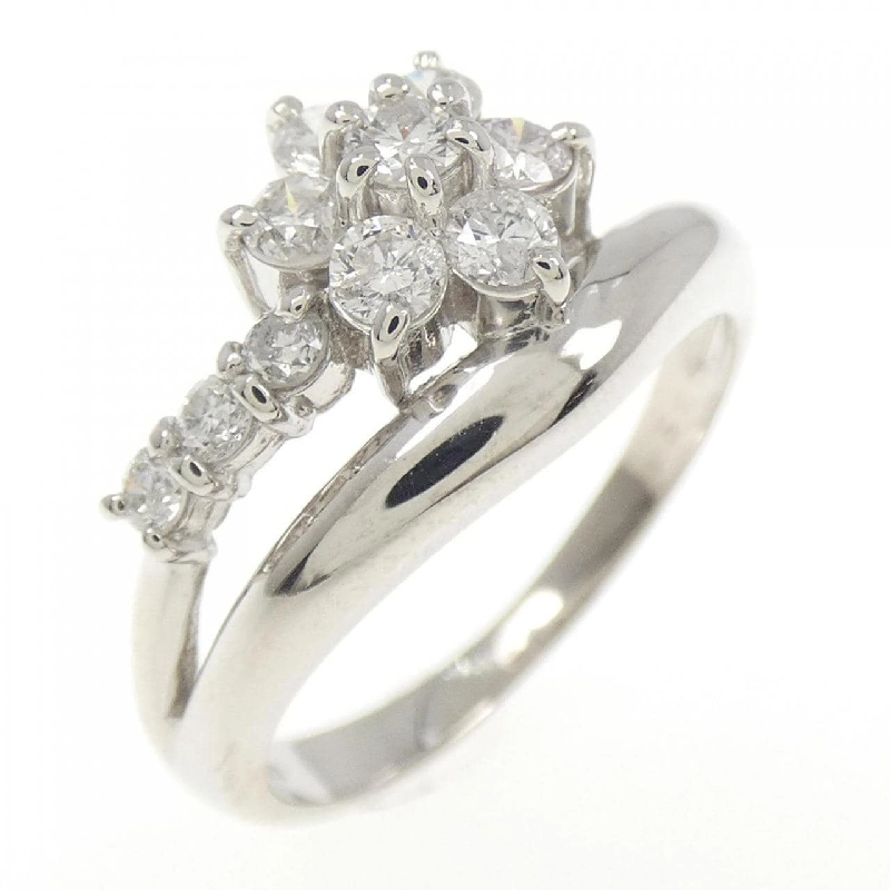 Nhẫn kim cương hoa PT900 0.50CT - Hàng hiệu Authentic 852136