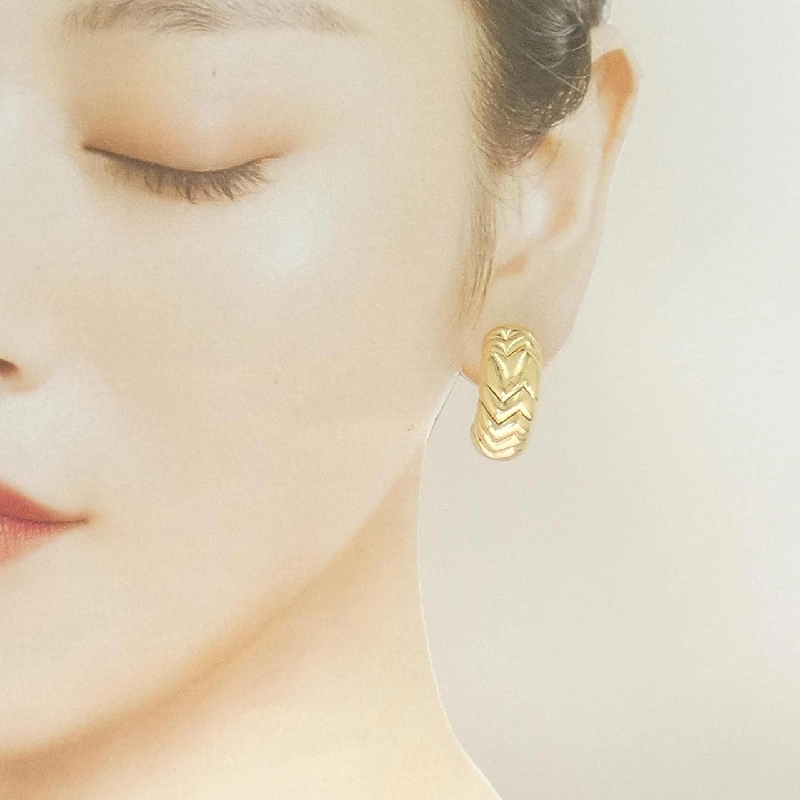 Bulgari 750YG Bông tai - Hàng hiệu Chính hãng 843486