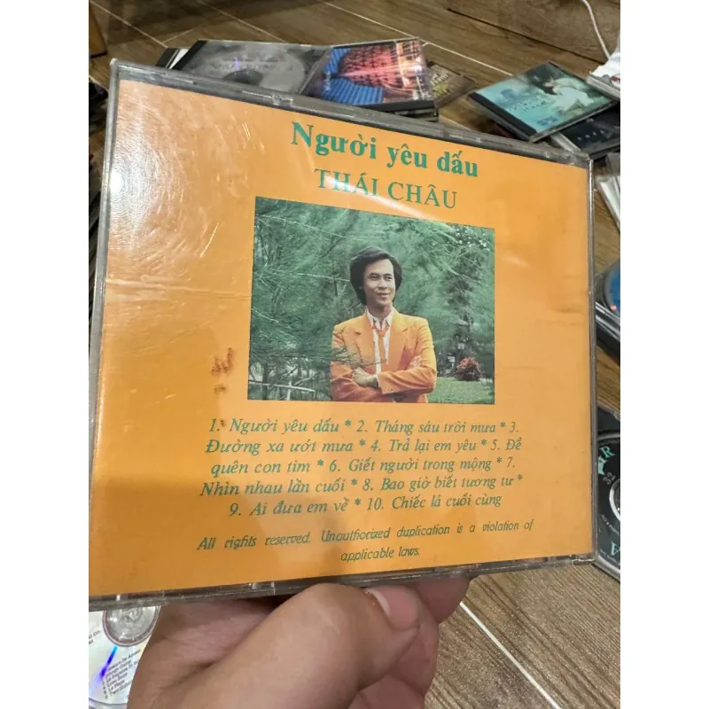 CD Hải Ngoại -  Người Yêu Dấu – Thái Châu (Technidisc) 996323