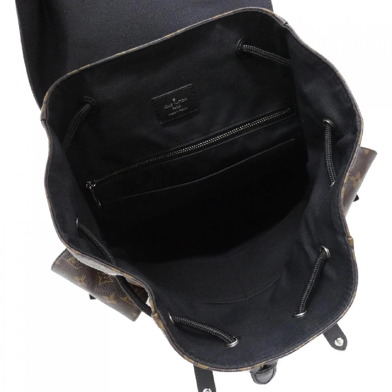 Ba lô Louis Vuitton Monogram Macassar Christopher MM M43735 609289