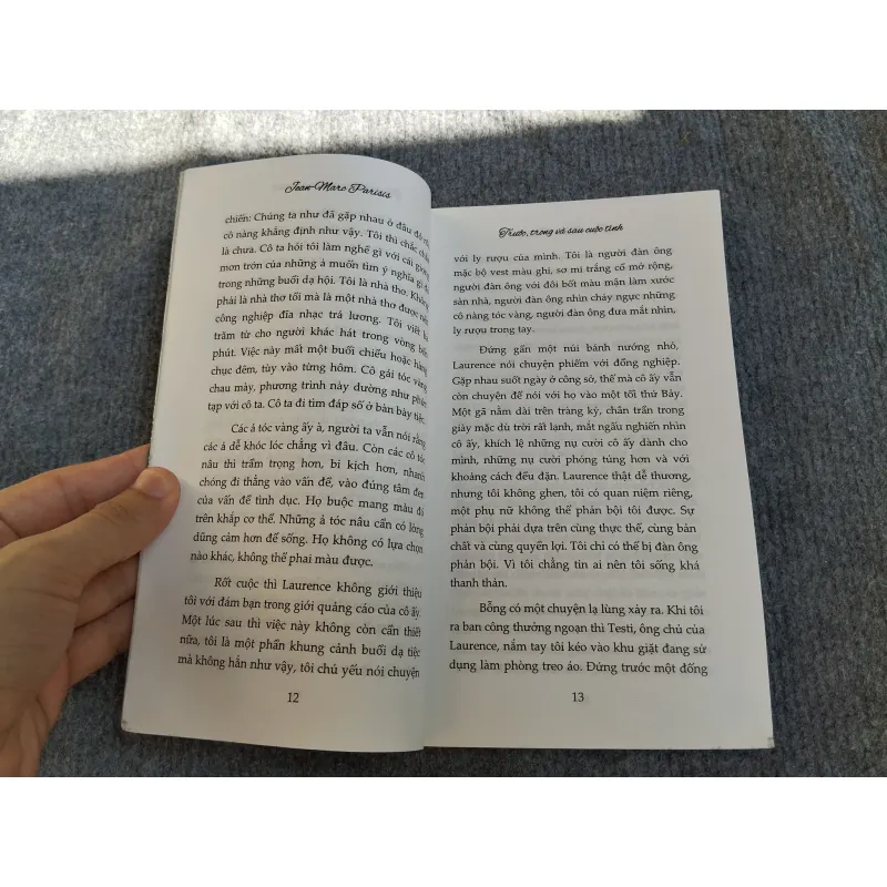 TRƯỚC, TRONG VÀ SAU CUỘC TÌNH - JEAN - MARC PARISIS 574349