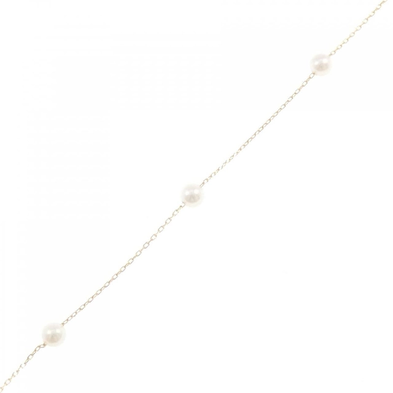 K18YG Vòng tay ngọc trai Akoya - Hàng hiệu Authentic 873472