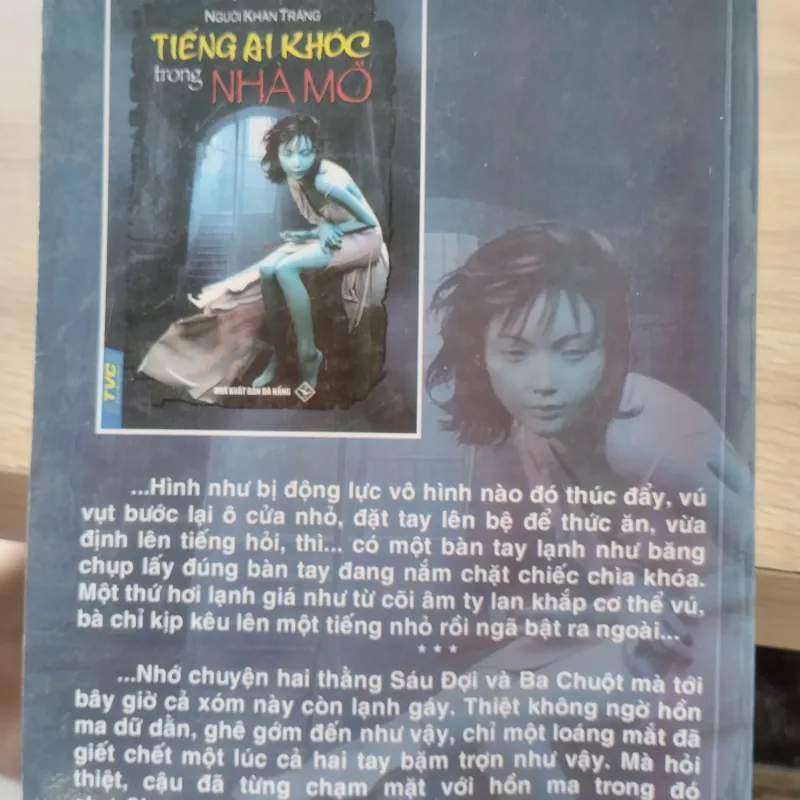 cuốn tiểu thuyết kinh dị Việt Nam "Tiếng ai khóc trong nhà mồ"  1032093