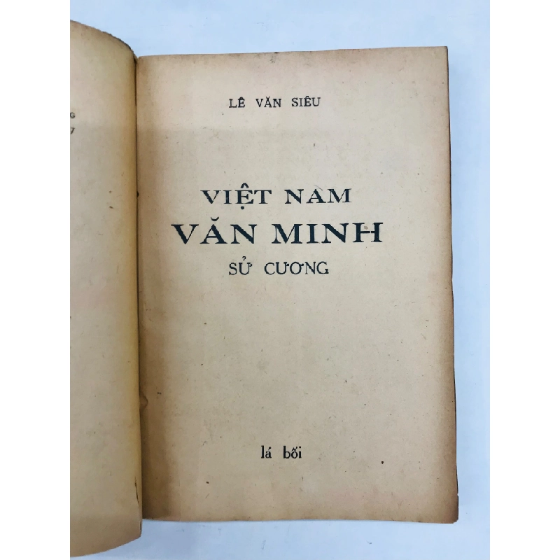 Việt Nam văn minh sử cương - Lê Văn Siêu 129802