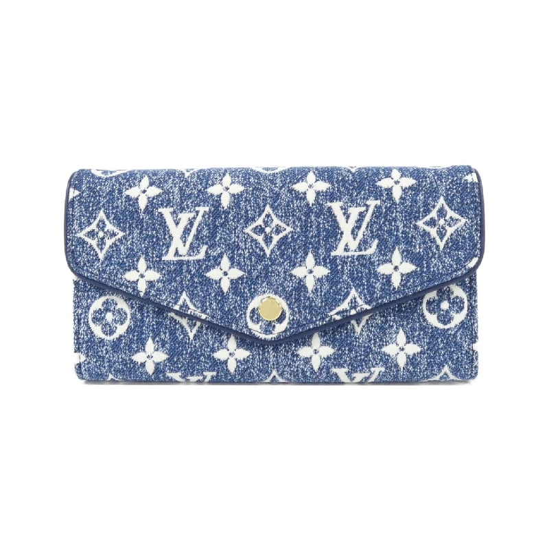 Ví Louis Vuitton Monogram Jacquard Denim Portefeuille Sara M81183 - Hàng hiệu Authentic 771498