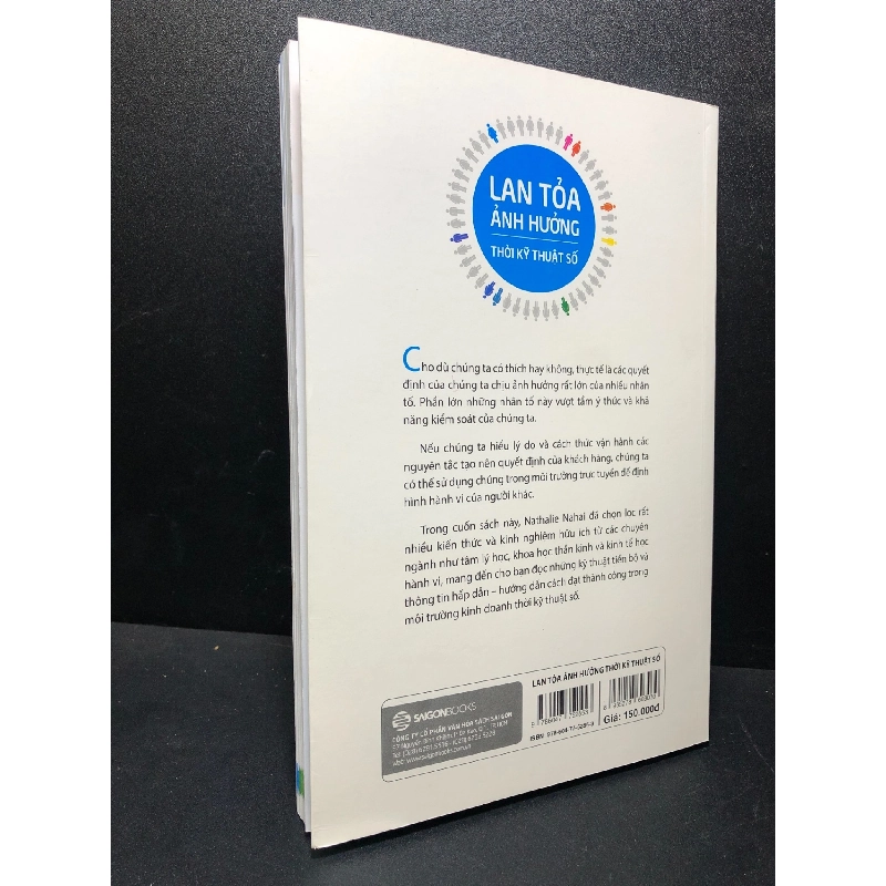 Lan tỏa ảnh hưởng thời kĩ thuật số 2018 Nathalie Nahai mới 85% bẩn nhẹ HCM1311 912370