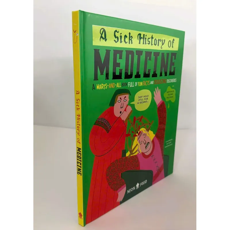Your Sense-ational Human Body & A Sick History of Medicine 2 books 1022310