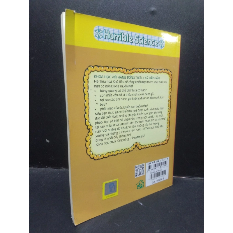 Hệ tiêu hóa Nick Arnold 2021 mới 80% bẩn nhẹ HCM1604 khoa học 914191