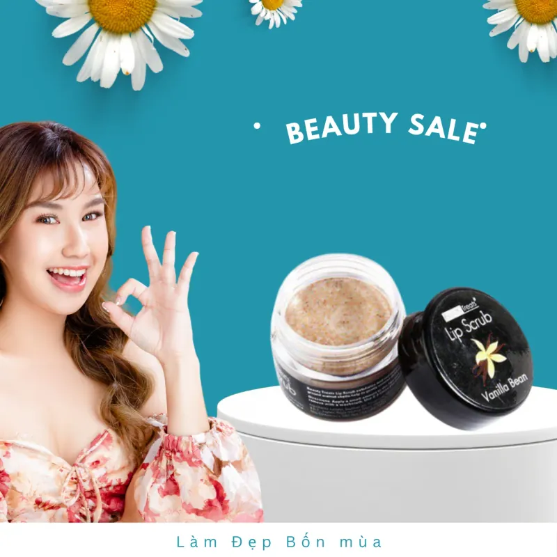 Tẩy tế bào chết cho môi Beauty Treats của Mỹ chính hãng nguyên tem 146518