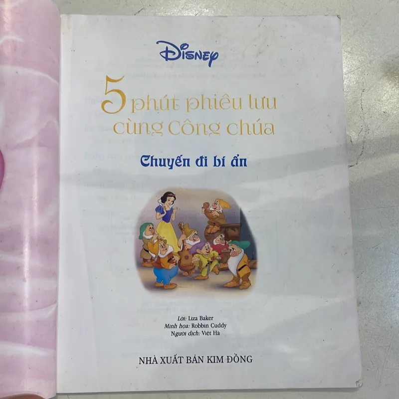 Disney princess : 5 phút phiêu lưu cùng công chúa - kim đồng -2015  1027527