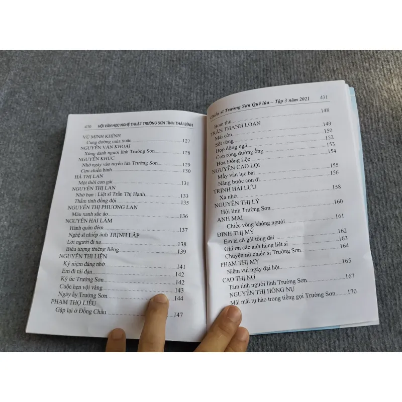 THƠ VĂN CHIẾN SĨ TRƯỜNG SƠN QUÊ LÚA TẬP III 568173