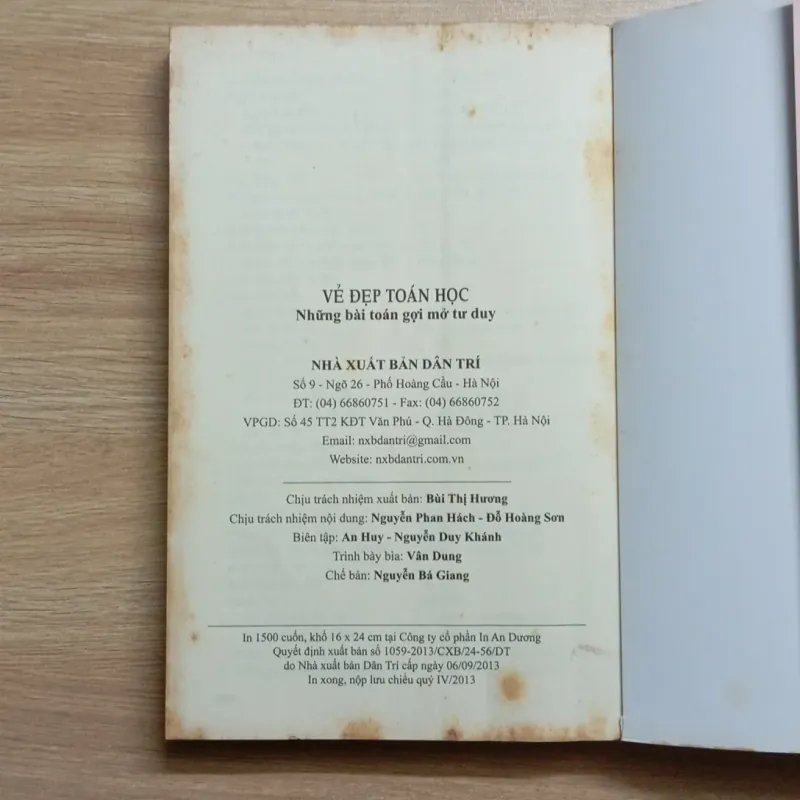Sách Vẻ đẹp Toán Học 995571
