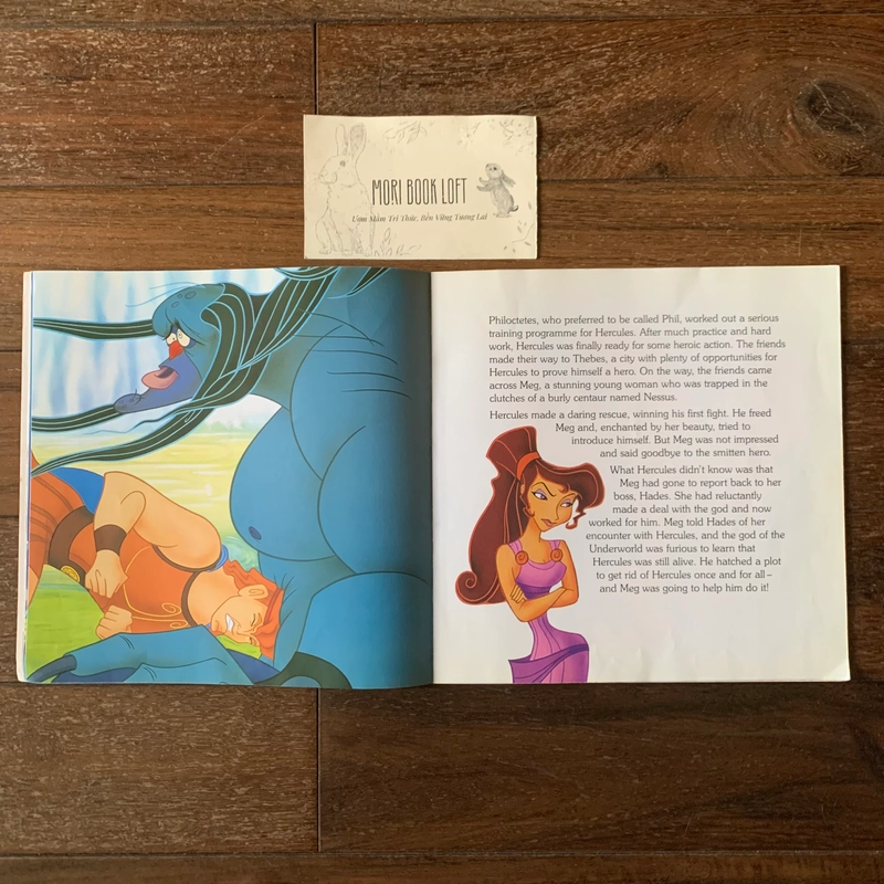 Sách ngoại văn Hercule, Used, Disney Book 532099