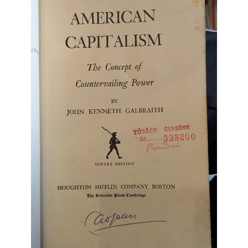 American Capitalism - John Kenneth Galbraith 782100