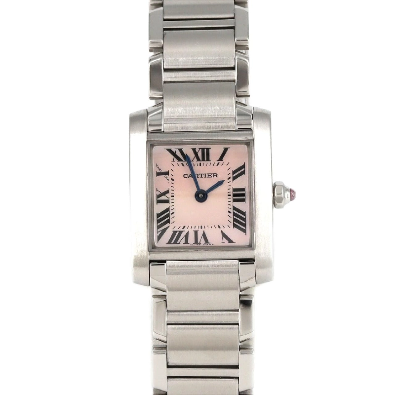 Cartier Tank Française SM W51028Q3 SS Quartz - Hàng hiệu Chính hãng 881603