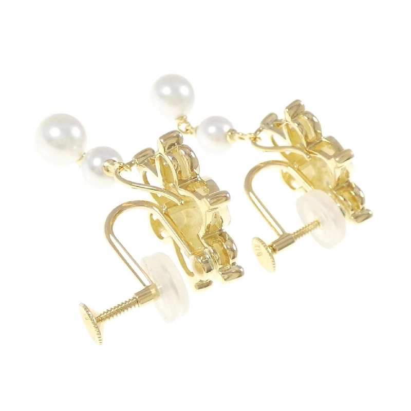 Bông tai ngọc trai Akoya Mikimoto 665450