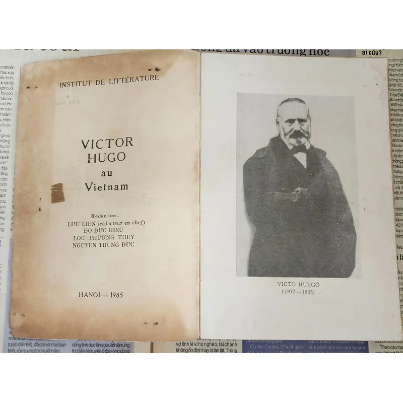 VICTOR HUGO Ở VIỆT NAM (in 1985) - Nhiều tác giả 712230