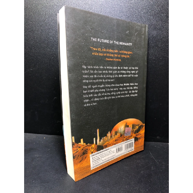 [59K/kg] Tương lai nhân loại 2020 Michio Kaku mới 85% HCM1311 437083