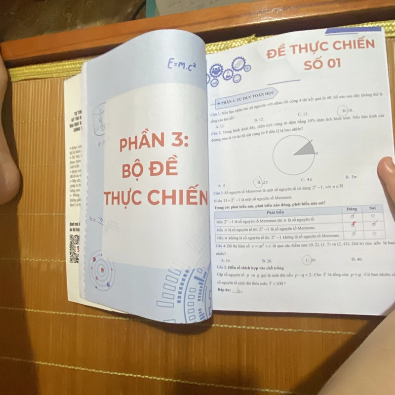Thực chiến đề thi đánh giá tư duy bách khoa 2025 447124
