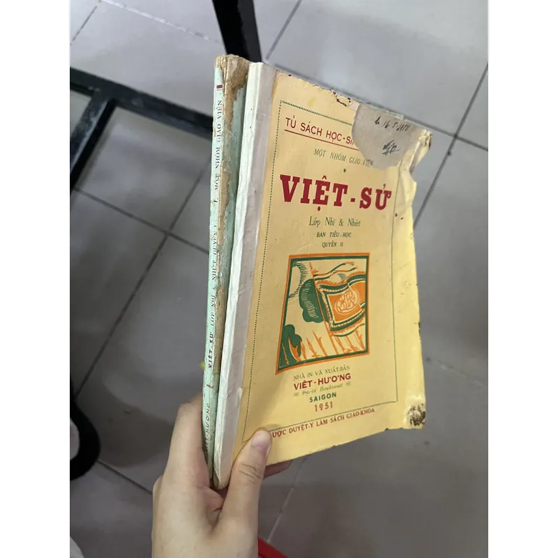 VIỆT SỬ LỚP NHÌ & NHỨT ( 2 tập) 708712