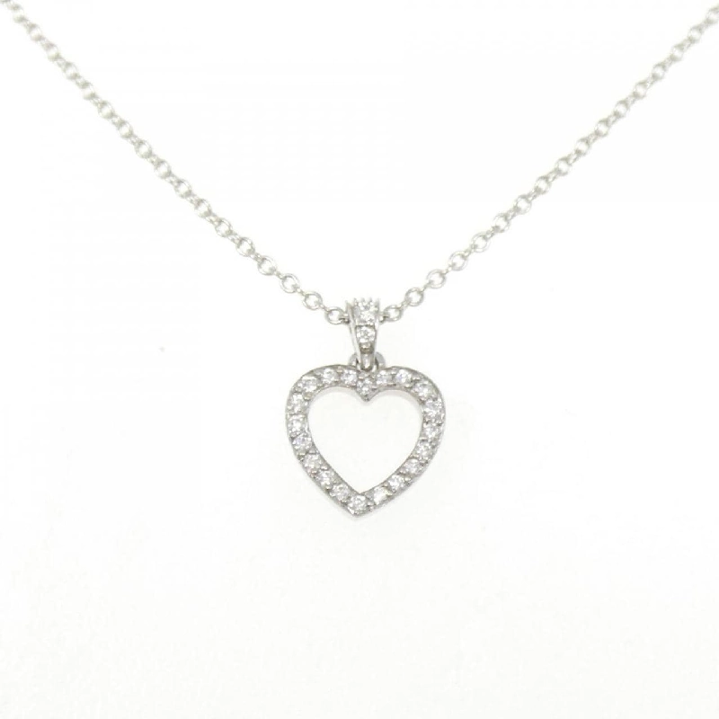 Dây chuyền nhỏ hình trái tim Outline của Tiffany - Hàng hiệu Authentic 839453