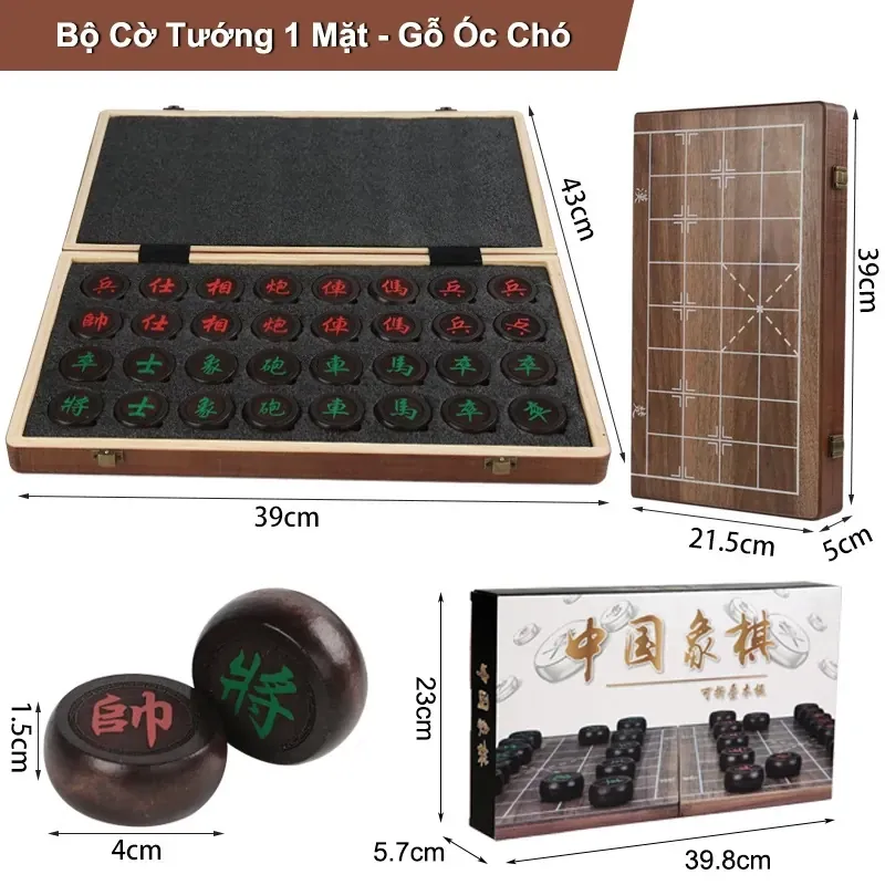 Bộ Cờ Tướng Kèm Bàn Bằng Gỗ 607202