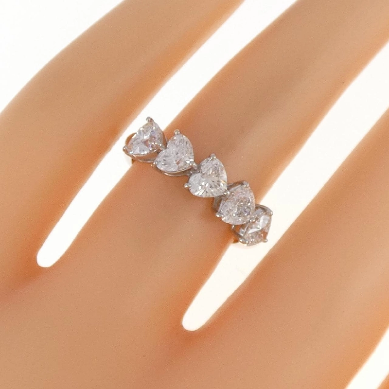 Nhẫn kim cương PT900 1.510CT E-F SI1 hình trái tim - Hàng hiệu Authentic 872932