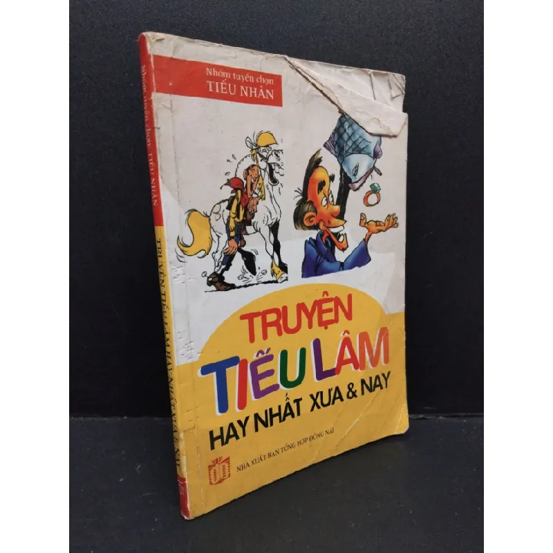 [Sách Cũ SCGR] Truyện tiếu lâm hay nhất xưa và nay mới 70% bẩn bìa ố vàng rách trang cuối HCM2809 VĂN HỌC 676758