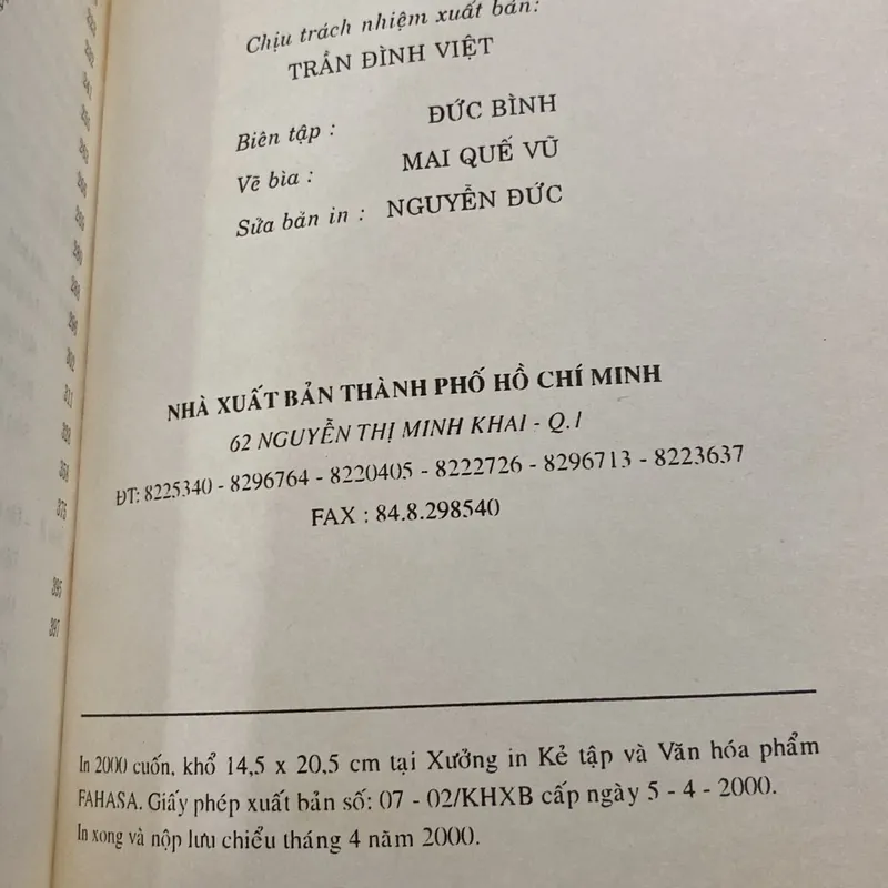 CUỘC THÁO CHẠY TÁN LOẠN, FRANK SNEPP (XB 2000) 568144