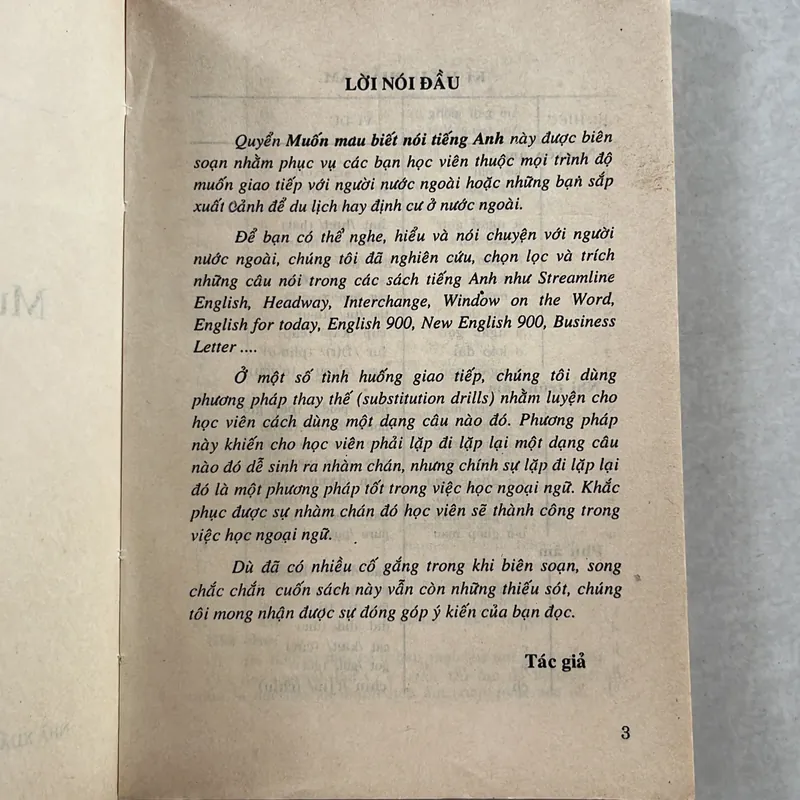Muốn mau biết nói Tiếng Anh - Nguyễn Thuần Hậu - 2002s 557845
