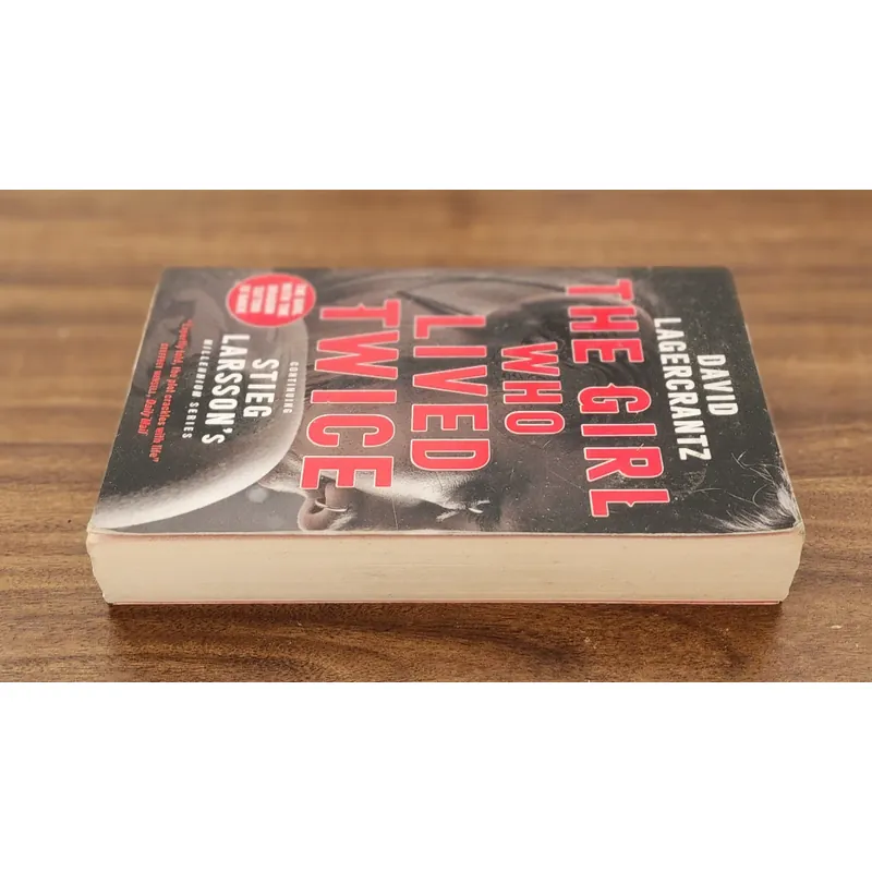 THE GIRL WHO LIVED TWICE (Continuing Stieg Larsson's Millennium series) - D. Lagercrantz 714279