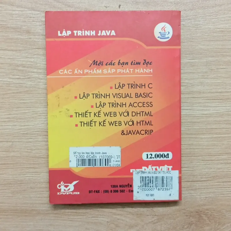 Tài liệu học JAVA của DVPUB (2003, 2007) 1000838