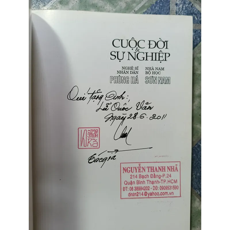 Cuộc đời và sự nghiệp - NSND Phùng Há - Nhà nam bộ học Sơn Nam 1000188