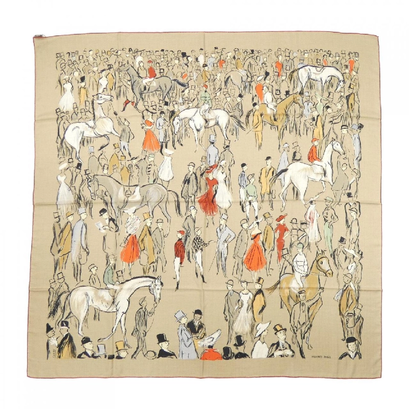 HERMES PADDOK PADDOCK H241228S Khăn choàng - Hàng hiệu Authentic 834437