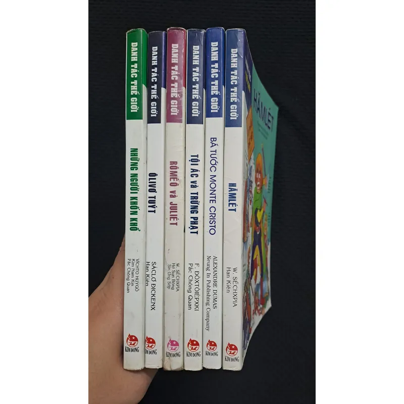 Truyện tranh Danh tác thế giới (Set lẻ 6 cuốn) 722135