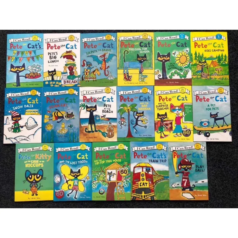 Pete the cat (Sách nhập) - New 32 quyển mới nhất + File Mp3 799750