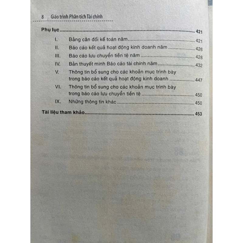 PHÂN  TÍCH TÀI CHÍNH 702189