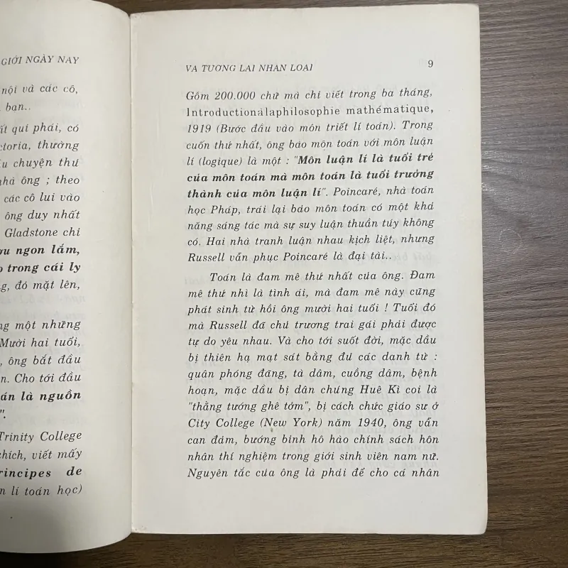Thế giới ngày nay tương lai nhân loại - Bertrand Russell 933801