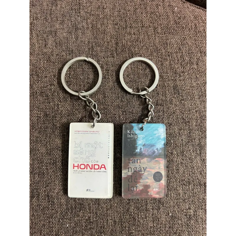 Móc khóa sách: Tàn ngày để lại + Bí mật sáng chế của Honda 732404