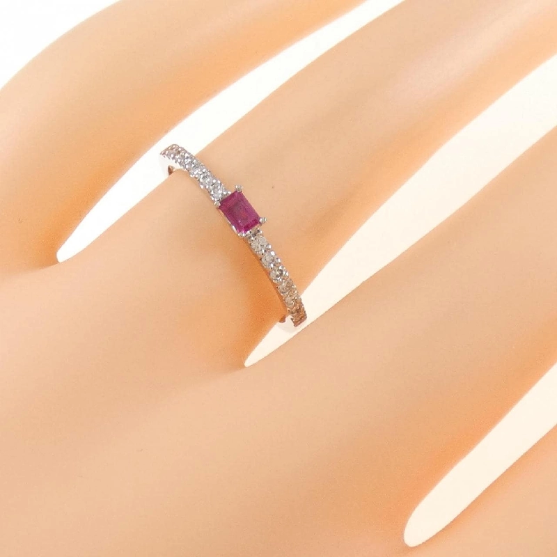【Sản phẩm mới】Nhẫn Ruby 0.10CT 672958
