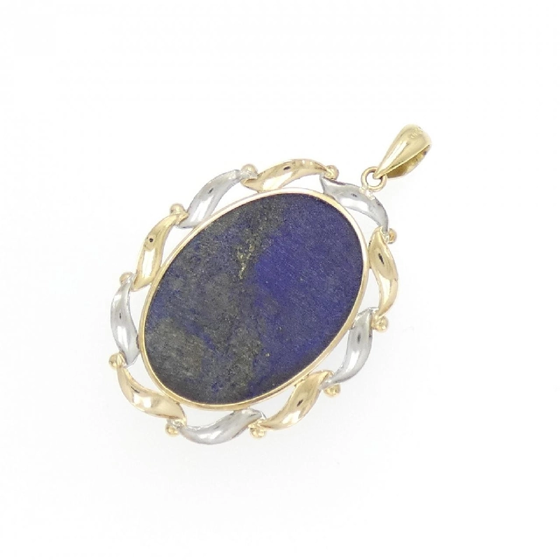 K18YG/PT Lapis Lazuli Pendant - Hàng hiệu Authentic 864125